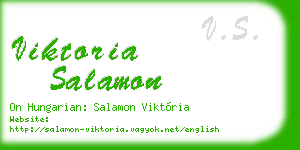 viktoria salamon business card
